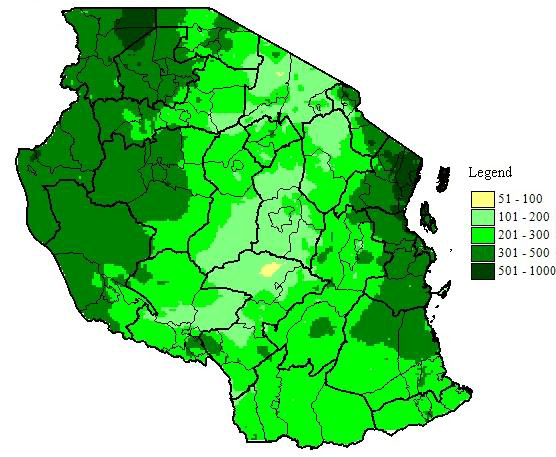 Ramani ya mvua za vuli - 2018